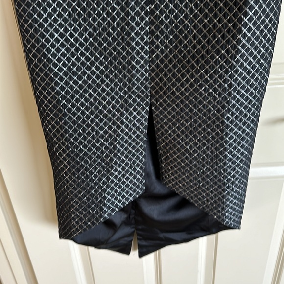 Isabel Garcia Black + Silver Formal Cocktail Dress - Picture 8 of 14